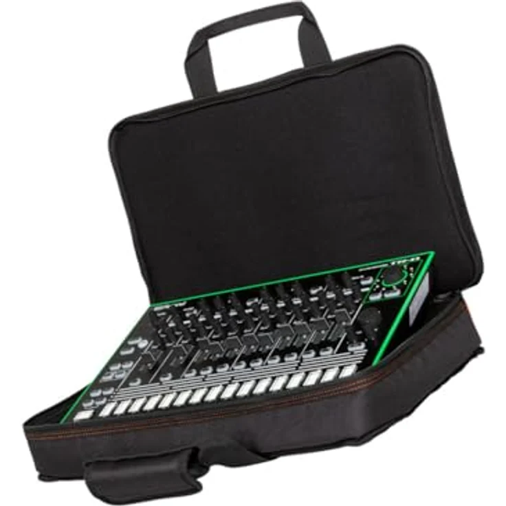 Roland CB-BTRMX, DJ Case für TR-8S, TR-8 und MX-1, leichter Schutz mit robustem Außenmaterial, schwarz-orange – Bild 6