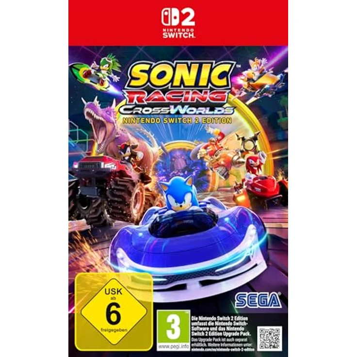 SEGA Sonic Racing: CrossWorlds - Rennspiel für PlayStation 5 mit 24 Strecken, 23 Charakteren und 70 Gadgets – Bild 1