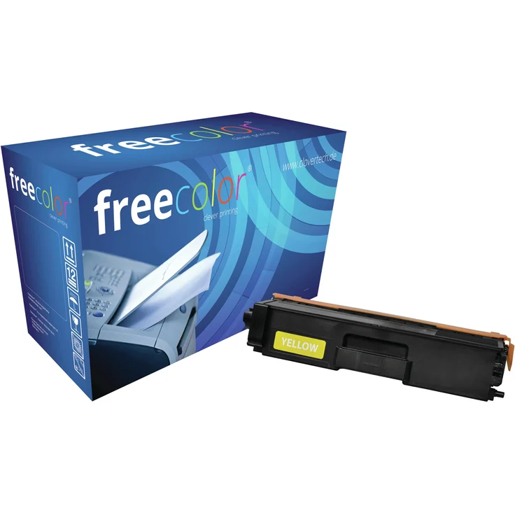 Freecolor Toner TN-326Y, gelb, 100% wiederaufbereitet, Premiumqualität für optimale Druckergebnisse
