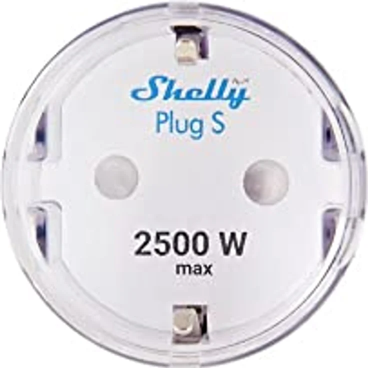 Shelly Plus Plug S - Intelligente Steckdose Funktioniert mit Alexa & Google Home, programmierbare Steckdose mit Sprachsteuerung, Bluetooth und Wi-Fi-Gerät zur Automatisierung von Geräten Strommessung – Bild 2