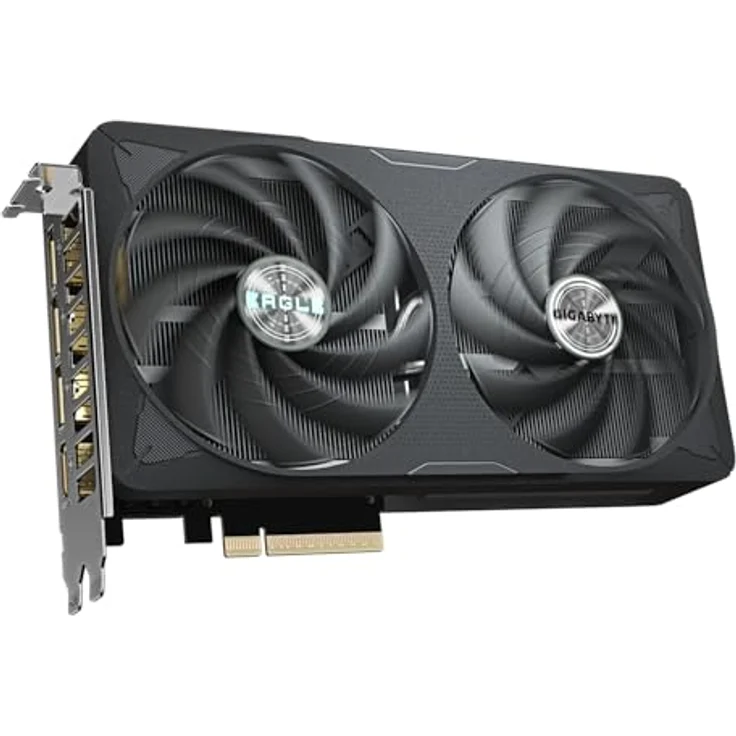 Gigabyte GeForce RTX 5060 Ti Eagle OC 8G Grafikkarte – 8 GB GDDR7, 128 Bit, PCI-E 5.0, 2617 MHz, WINDFORCE Kühlsystem, 3 x DisplayPort, 1 x HDMI, GV-N506TEAGLE OC-8GD – Bild 3