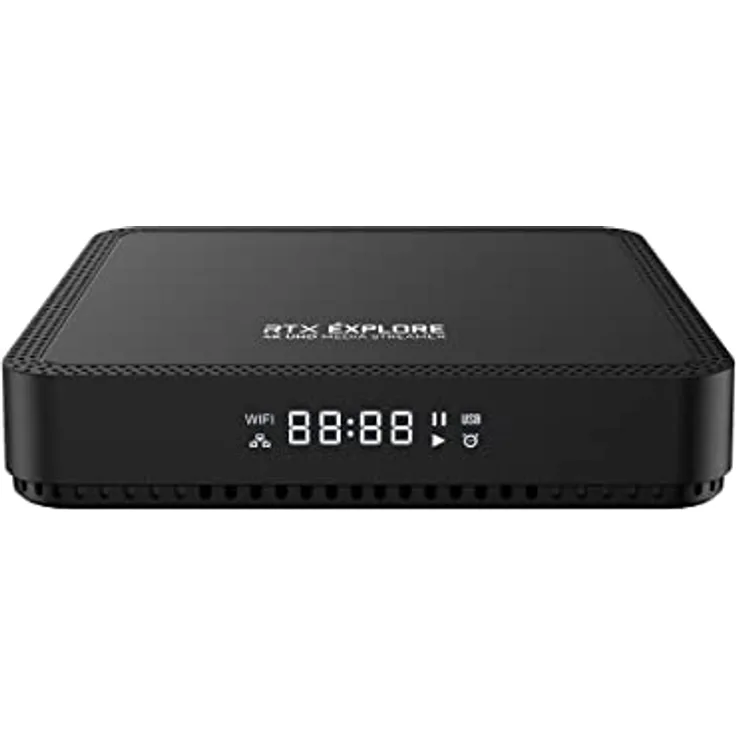 Gloriaforce RTX Explore 4K UHD Player Android 11 H.265 2GB RAM 16GB Flash WLAN