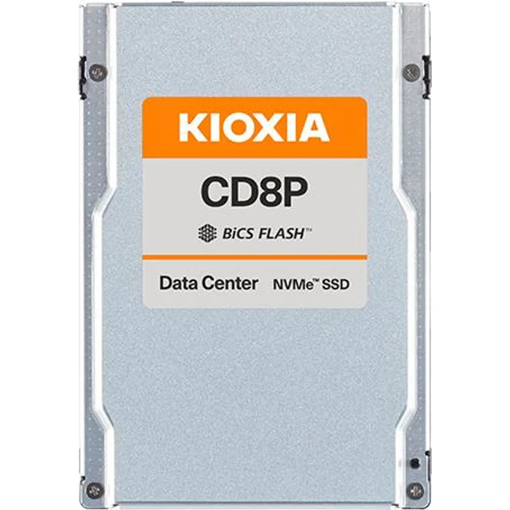 Kioxia X121 CD8P-R dSSD U.2 PCIe 5.0, 3840 GB, 2.5" NVMe SSD für Datenzentren mit 2000K IOPS und 1 DWPD