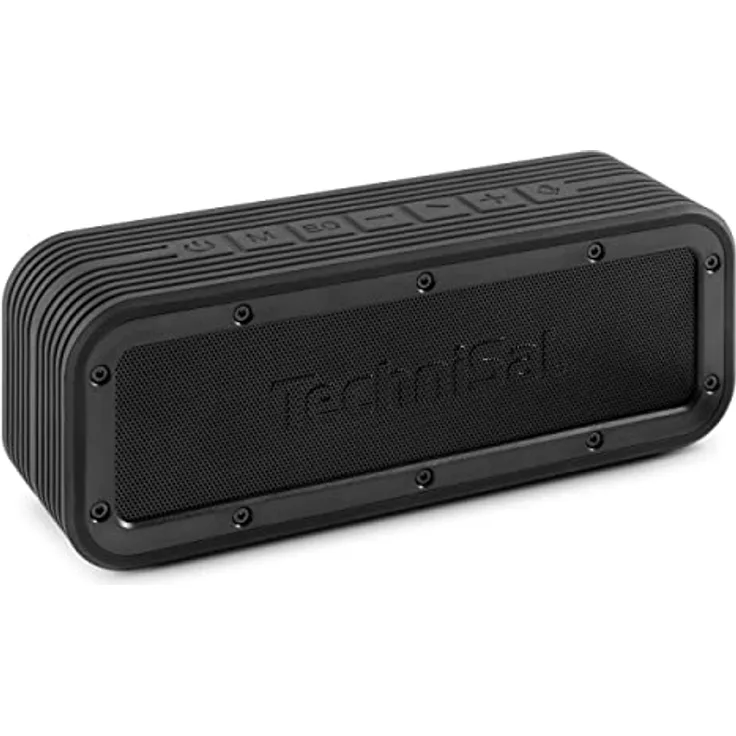 TWS Outdoor Bluspeaker Bluetooth-Lautsprecher wasserdicht, schwarz