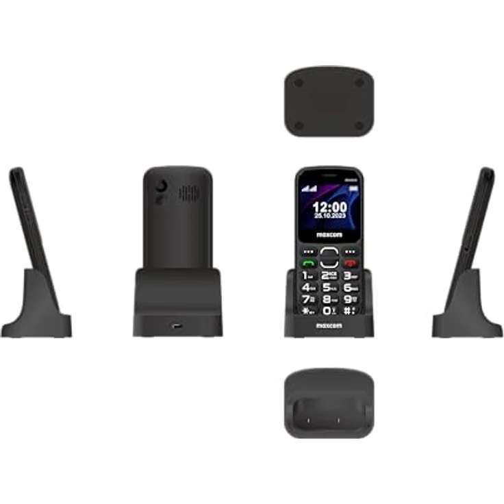 Maxcom Mm443, 2.31'' 4G Mobiltelefon, ergonomisches Design, transparent, One Size – Bild 2