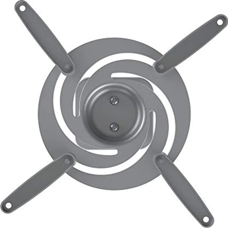 PureMounts PM-SPIDER-PLUS-S Beamer Deckenhalterung, neigbar 25°, drehbar, Deckenabstand: 225mm, Traglast max. 15kg, Lochabstand 180-310mm, silber – Bild 12