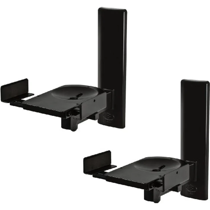 B-Tech - BT77 - Ultragrip ProTM Wandhalterung für Lautsprecher bis 25kg (55lbs), neig- und schwenkbar, schwarz (Paar) – Bild 2