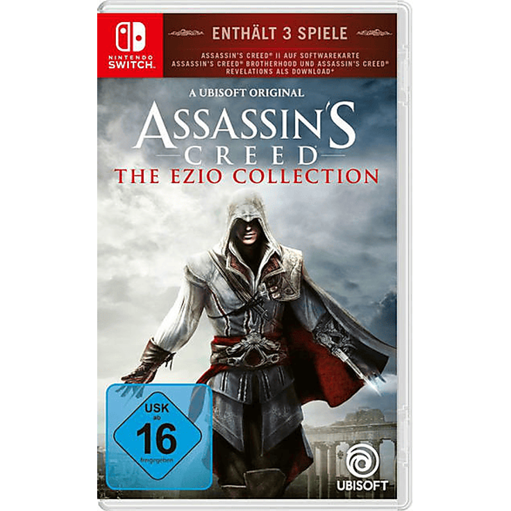 UBISOFT Assassin's Creed - The Ezio Collection, Nintendo Switch Spiel mit DLCs und HD-Vibration