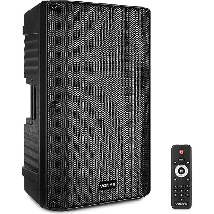 Vonyx VSA15BT Bi-verstärkter Aktiv-Lautsprecher 15-'-' 1000W BT-MP3 – Bild 2