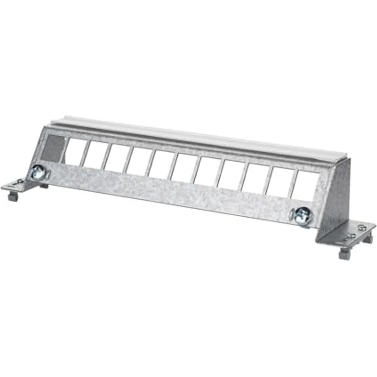 METZ CONNECT SmartConnectPP 12Port Keystone, unbestückt, Modulhalterung für Daten-, KOAX- und LWL-Module, Montage auf Hutschiene (TH35) – Bild 3