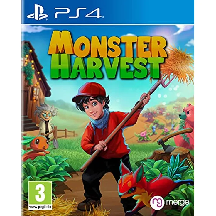 Merge Games Monster Harvest, PS4-Games Farming with Mutants!
