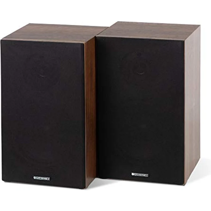 McGrey BSS-265 6,5" HiFi Regallautsprecher 40 Watt braun, 2-Wege-System, abnehmbare Frontabdeckung – Bild 4