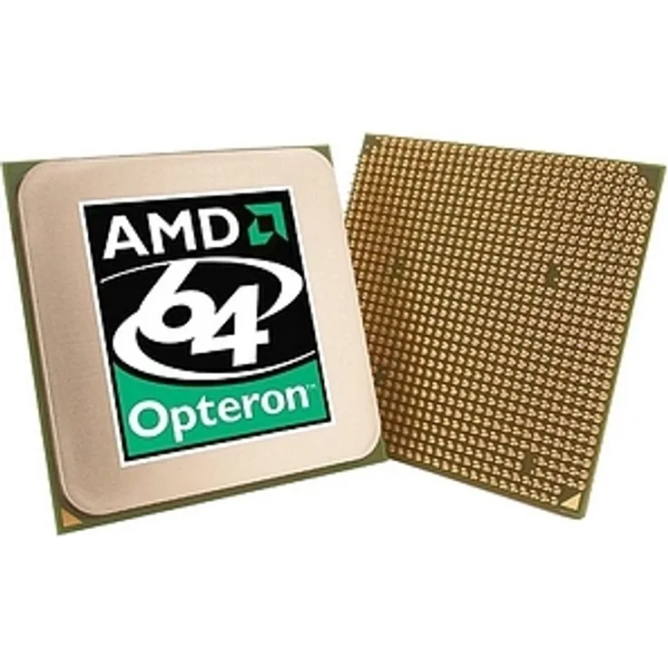 HP AMD Opteron 2216, 2,4 GHz Dual-Core Prozessor für Server/Arbeitsstation, Socket F (1207), DDR2-SDRAM, 64-bit, TDP 68 W, Temperaturbereich 0 - 72 °C