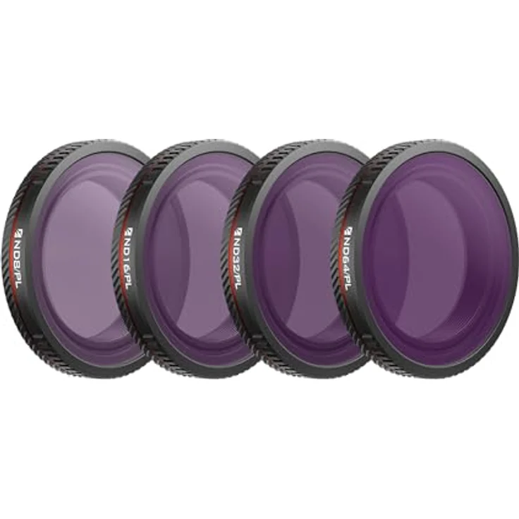 Freewell Bright Day Filter-Set für DJI Osmo Nano, ND8/PL, ND16/PL, ND32/PL & ND64/PL, Lichtregulierung und Polarisatoren – Bild 1