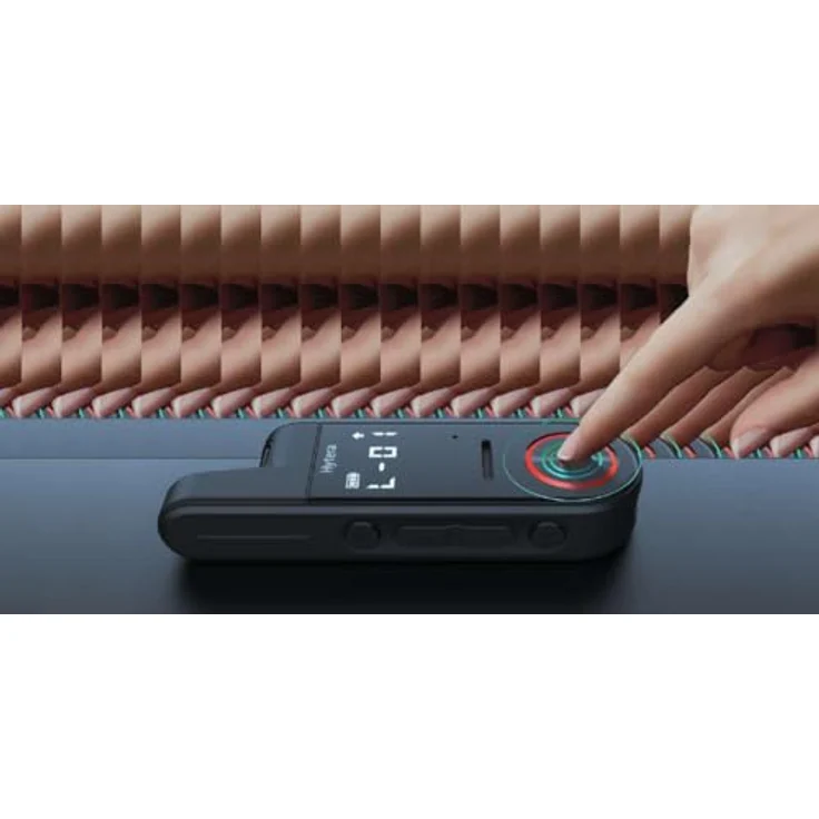 Hytera S1 mini HYT-S10 B1, ultraleichtes PMR-Funkgerät mit 0,5W, 446MHz, 750mAh Akku und festem Gürtelclip, schwarz – Bild 4