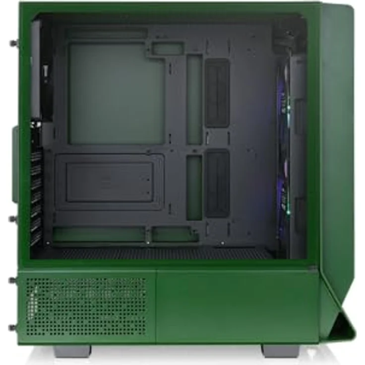 Thermaltake Ceres 350 MX | Mid Tower Chassis | Racing Green - Kompatibel mit CPU-Kühlern bis 185mm, Grafikkarten bis 360mm – Bild 3