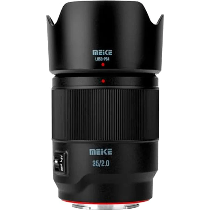 Meike 35mm F2.0 AF STM Vollformat Objektiv für Sony E-Mount, kompaktes Tele-Objektiv mit leisem Autofokus und 9 Lamellen Bokeh – Bild 1