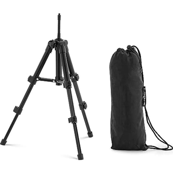 Steinberg Systems SBS-TRIPOD-102 Stativ 248-404 mm Gewinde 1/4" Tripod Universalstativ, Fotokamera, Videokamera, Kreuzlinienlaser, Handy Stativ