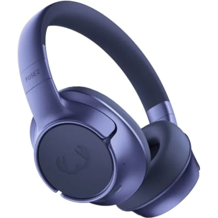 Fresh n Rebel Clam Fuse 2, Bluetooth Kopfhörer mit 50 h Laufzeit und USB-C, Blau – Bild 1