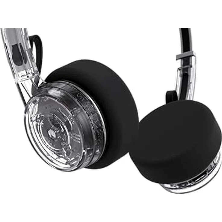 MONDO Freestyle On-Ear Bluetooth Headphones, Transparent – Bild 5