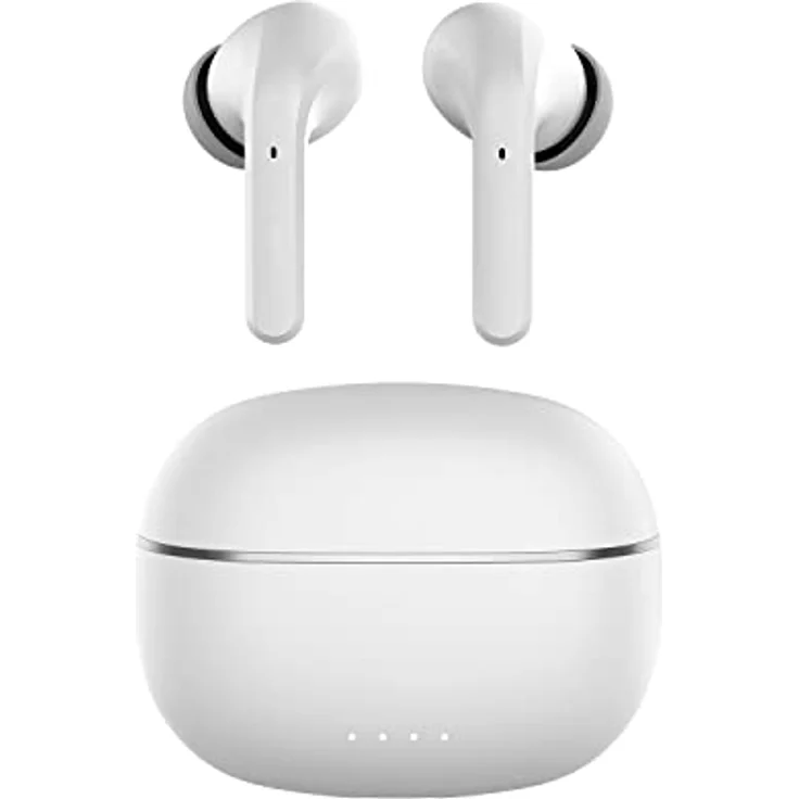 Forever TWE-210 TWS ANC Earbuds Bluetooth Kopfhörer mit Ladekoffer, Mikrofon und LED-Anzeigen – Bild 6