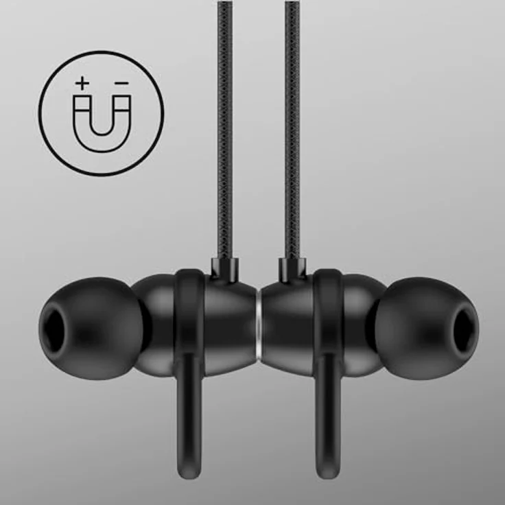 MIXX SoundPort C In-Ear-Kopfhörer, kabelgebunden mit integriertem Mikrofon und USB-Typ-C-Anschluss, schwarz – Bild 3