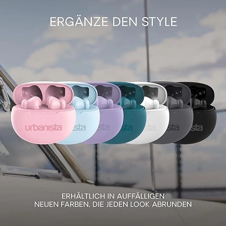 Urbanista Austin True Wireless In-Ear Headphones, Blau - Kabellose Kopfhörer ohne Geräuschunterdrückung – Bild 5