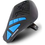 Powerade 477078 Fahrrad-Lautsprecher Bluetooth 5 Watt mit Freisprechfunktion und 15 Stunden Akkulaufzeit, Splashproof, Klingel schwarz