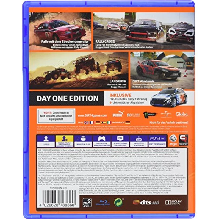 Dirt 4 (Day One Edition) (PS4) - Preisvergleich – Bild 2