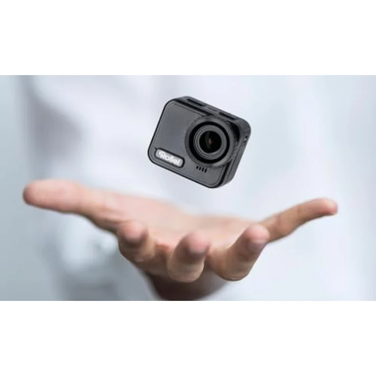 Rollei Actioncam 9s Cube: Brillante 4K Action, Wasserdicht bis 21m, Mini-Design, Touchscreen & Bildstabilisierung - Schwarz – Bild 3