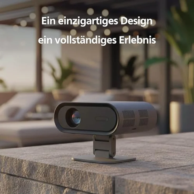 Philips Neopix 160 Smart, Heimkino-Beamer, Full HD 1920 x 1080p, 250 Lumen, Google TV, WLAN 6, Schwarz – Bild 5