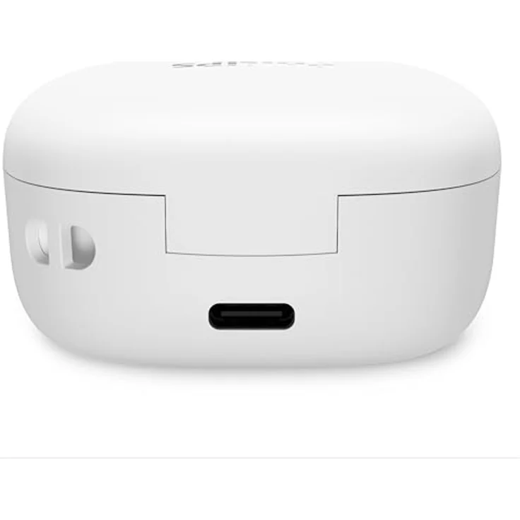 Philips TAT2200WT/00, True-Wireless Kopfhörer mit Active Noise Cancelling (ANC), Google Assistant und Siri, Weiß – Bild 6