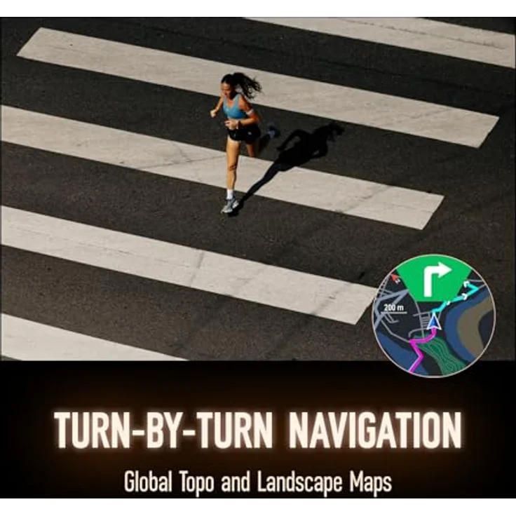 COROS PACE Pro GPS SPORTUHR: 1,3-Zoll-AMOLED-Touchscreen, Unser schnellster Prozessor bisher, 20 Tage Akkulaufzeit, Navigation mit globalen Offline-Karten, Schlaftracking, Laufen, Radfahren, Blau – Bild 5