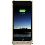Mophie Juice Pack Rechargeable External Battery Case (2,600mAh) für Apple iPhone 6 Plus, Gold, verlängert Nutzungsdauer, mit LED-Anzeigen