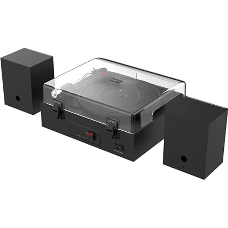 Reflexion HIF2084INT, Halbautomatischer Plattenspieler, Schwarz – Bild 9