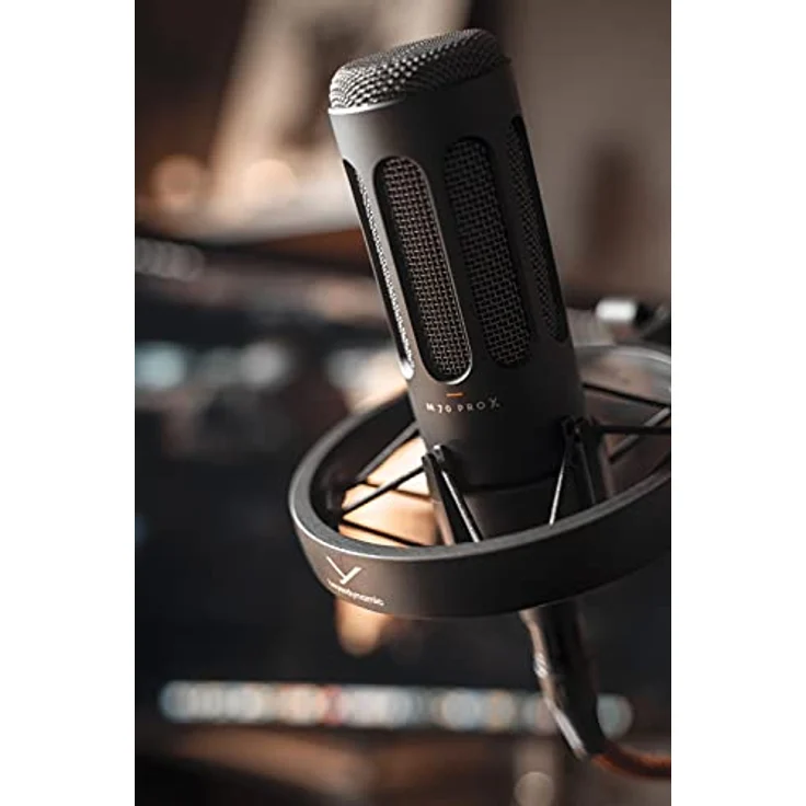 beyerdynamic M 70 PRO X Dynamisches Broadcast-Mikrofon für Streaming und Podcasting mit XLR-Anschluss inkl. Pop-Filter und Mikrofonspinne – Bild 5
