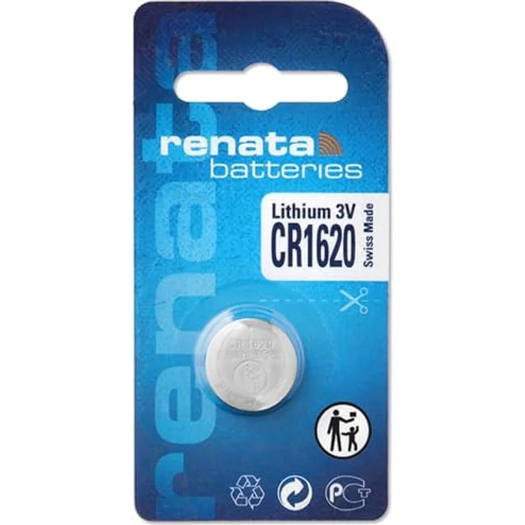 Best Price Square Renata CR1620 Knopfzelle CR 1620 Lithium 68 mAh 3V 1St.