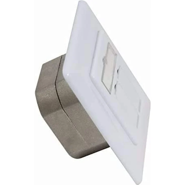 BIGtec CAT.6 Netzwerkdose Dose Kombidose Aufputz / Unterputz Netzwerk Datendose RAL 9003 Signalweiß für Verlegekabel CAT.5 CAT.5e CAT.6 CAT.6a CAT.7 CAT.7a – Bild 5