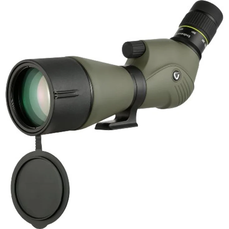 Vanguard Endeavor XF 80A Spektiv (80mm, 20-60 Zoom) grün-schwarz, 45° Schrägeinblick – Bild 1
