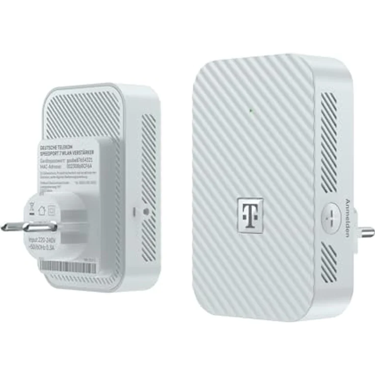 Telekom Speedport 7 WLAN Verstärker, WLAN Repeater mit bis zu 6.400 Mbit/s, Unterstützung für 100 Geräte, einfache Einrichtung über MeinMagenta App, inkl. Ethernet LAN-Schnittstelle – Bild 9