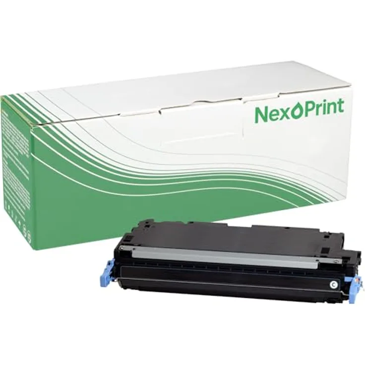 NexoPrint Toner kompatibel zu HP Q6471A 502A, Cyan für Color LaserJet 3600 N/3600DN, brillante Druckqualität, hohe Seitenanzahl, recyclingfähig