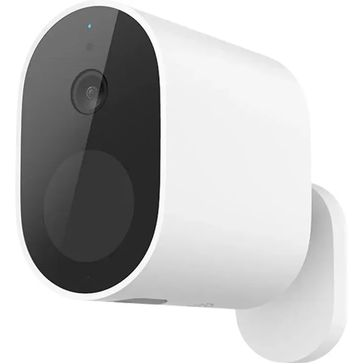Xiaomi Mi Wireless Outdoor Security Camera 1080p Überwachungskamera-Starterset (1920 x 1080, 130° Weitwinkel, IP65, Passiv-Infrarot-Bewegungssensor, Nachtsichtmodus, bis zu 90 Tage Akkulaufzeit)