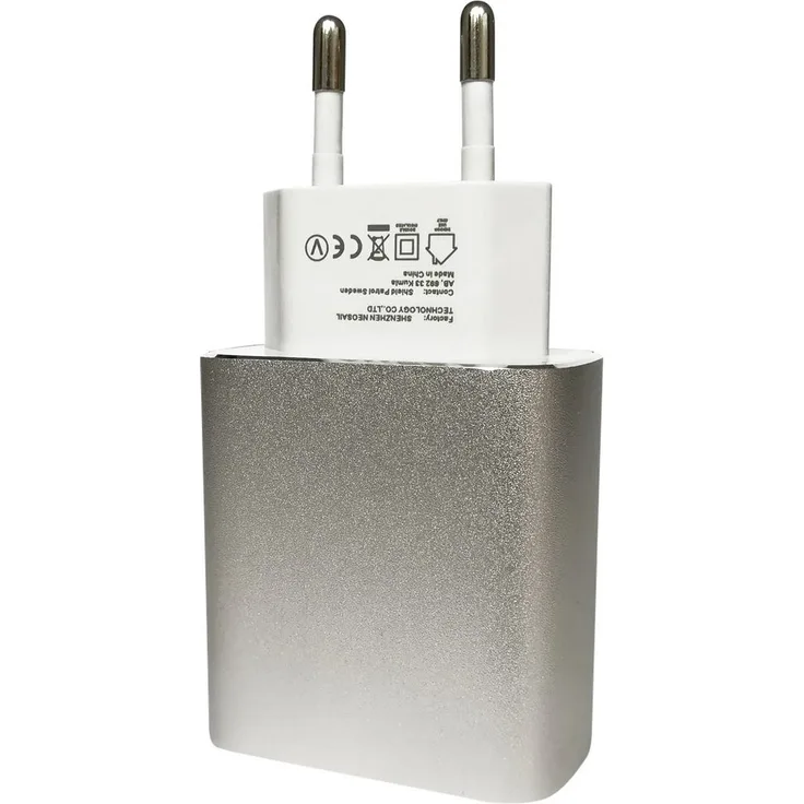 Google Pixel USB-C Charger, 3 A, Euro Fast Charger, silber, weiß (WUSBC-0001 CA-29)