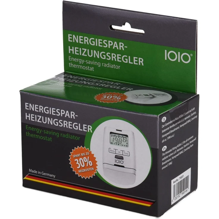 Olympia IOIO HT 2000 Elektronischer Heizkörperthermostat (Energiesparregler) mit Zeitschaltuhr, weiß (51008087) – Bild 7
