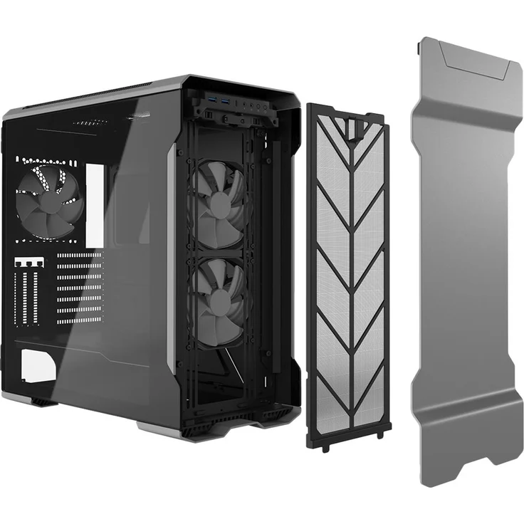 Phanteks PH-ES518XTG_DBK01 Enthoo Evolv X Midi-Tower gehärtetes Glas, Schwarz – Bild 9