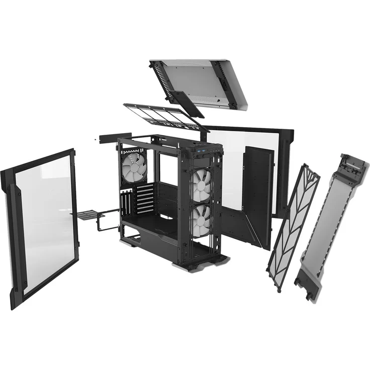 Phanteks PH-ES518XTG_DBK01 Enthoo Evolv X Midi-Tower gehärtetes Glas, Schwarz – Bild 13