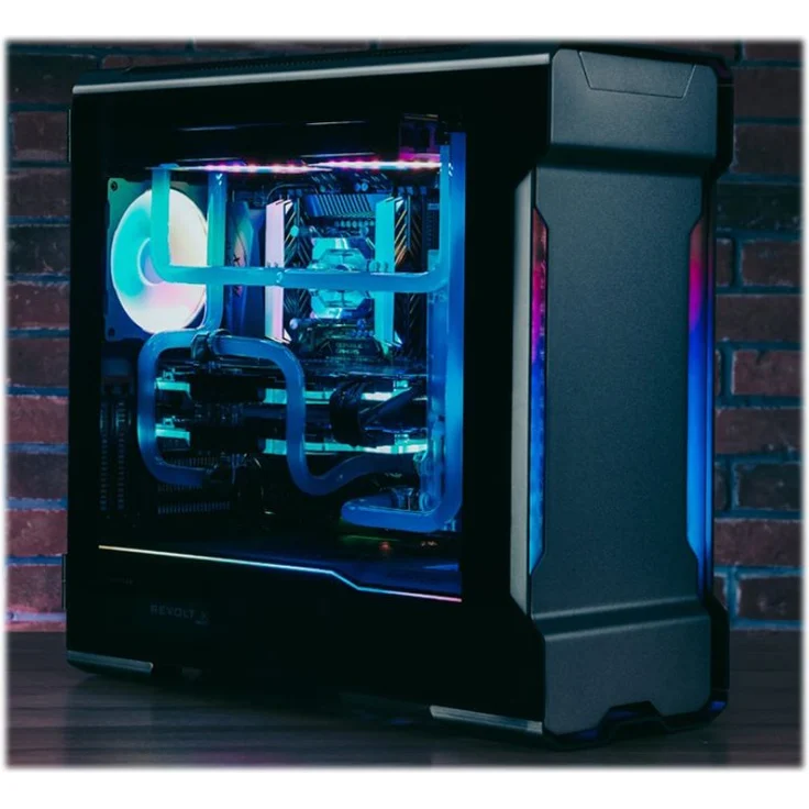 Phanteks PH-ES518XTG_DBK01 Enthoo Evolv X Midi-Tower gehärtetes Glas, Schwarz – Bild 6