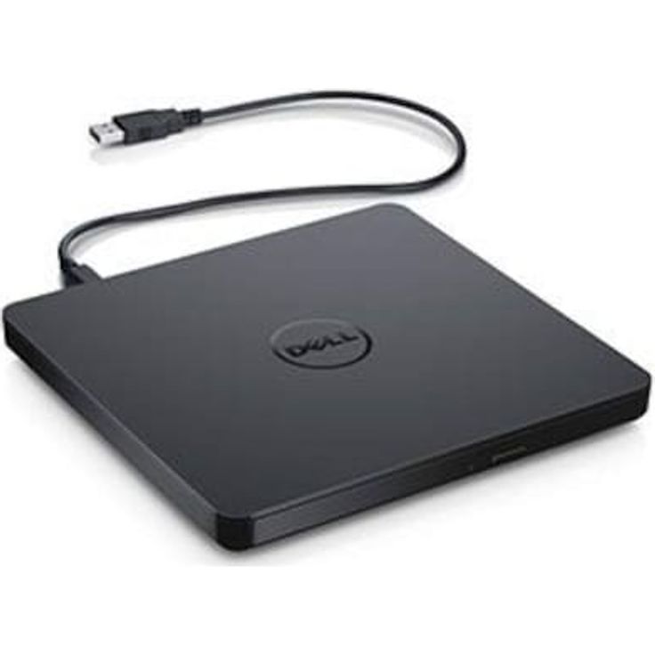 Dell Slim DW316 - Laufwerk - DVD+/-RW (+/-R DL) / DVD-RAM - 8x/8x/5x - USB2.0 - extern - für Inspiron 14 54XX, 15 55XX, 17 5758, OptiPlex 3020, 9020, Vostro 15 3558, XPS 13 (784-BBBI) – Bild 3