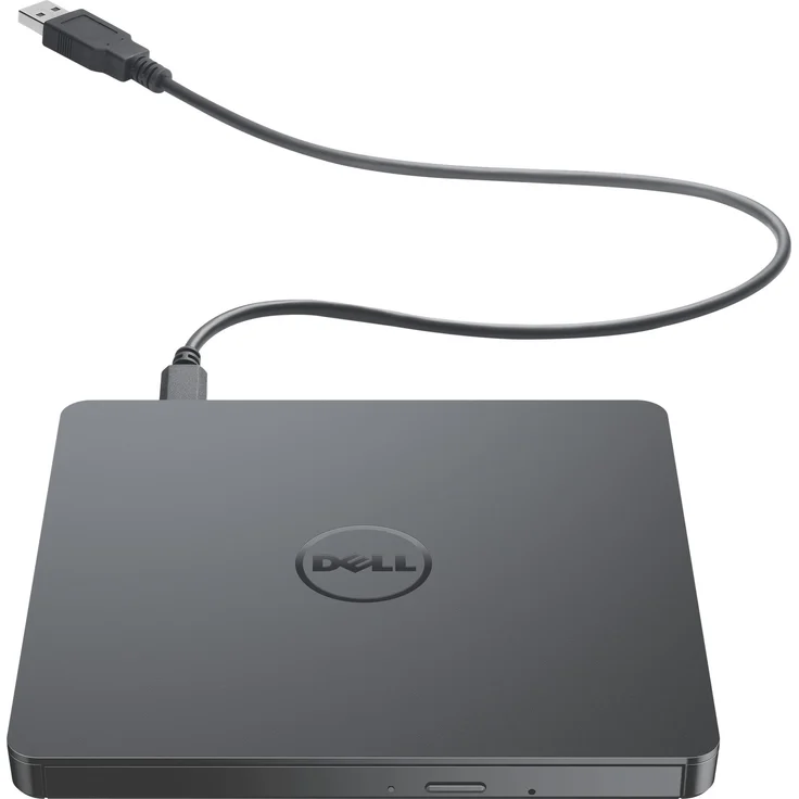 Dell - Laufwerk - DVD±RW - USB 2.0 - extern - Schwarz - für Inspiron 5755, Latitude 12, 14, E5270, E5460, E5470, E5570, E7270, E7470 – Bild 4