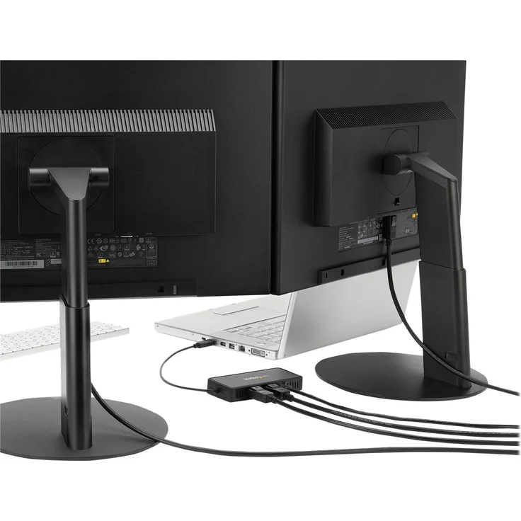 StarTech.com USB auf Dual DisplayPort - Mini Dock - Mac und Windows - Dual 4K 60Hz - GbE - DisplayPort Hub - Dual Monitor Dockingstation – Bild 4